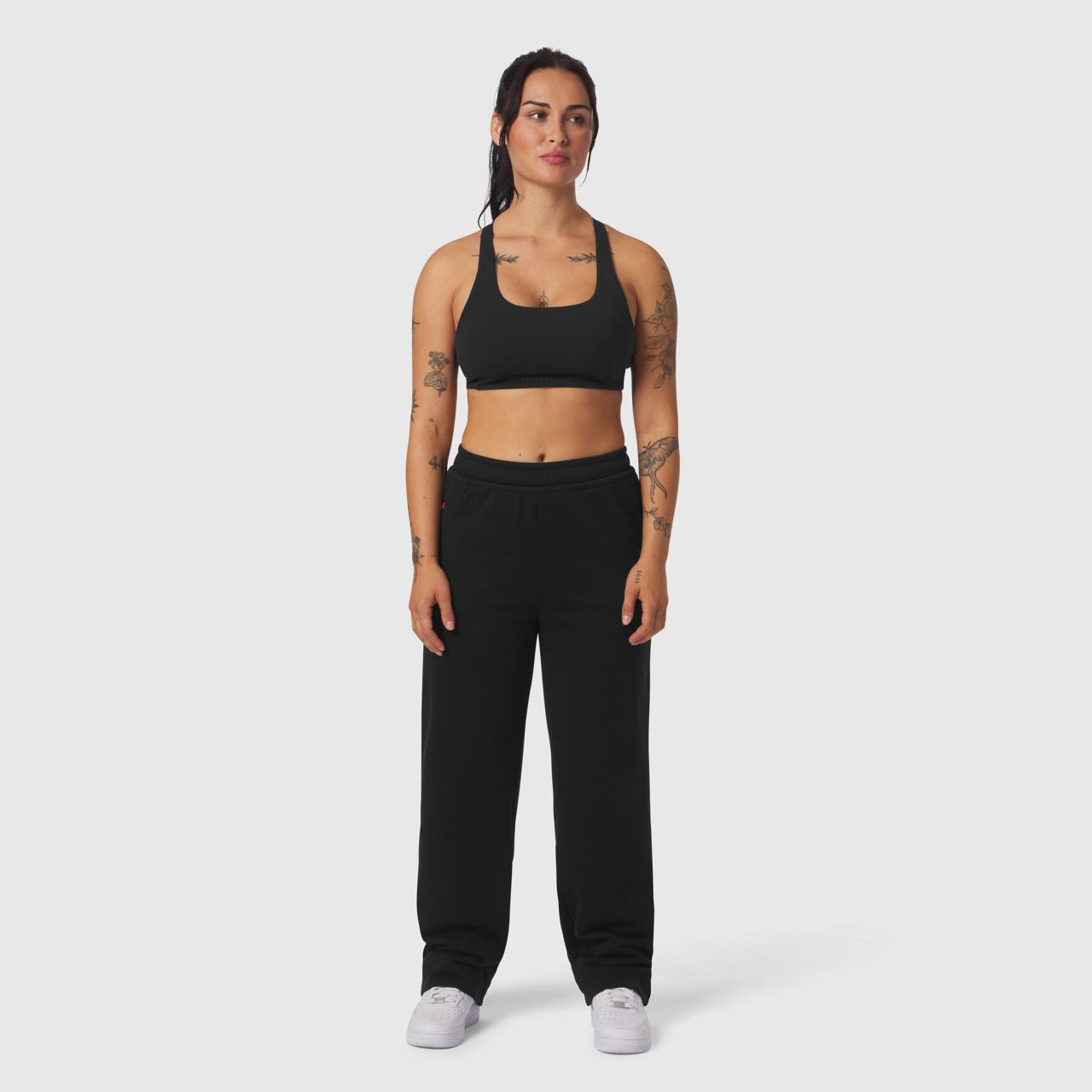 ASRV Sorona® Terry Straight Leg Sweats - Black