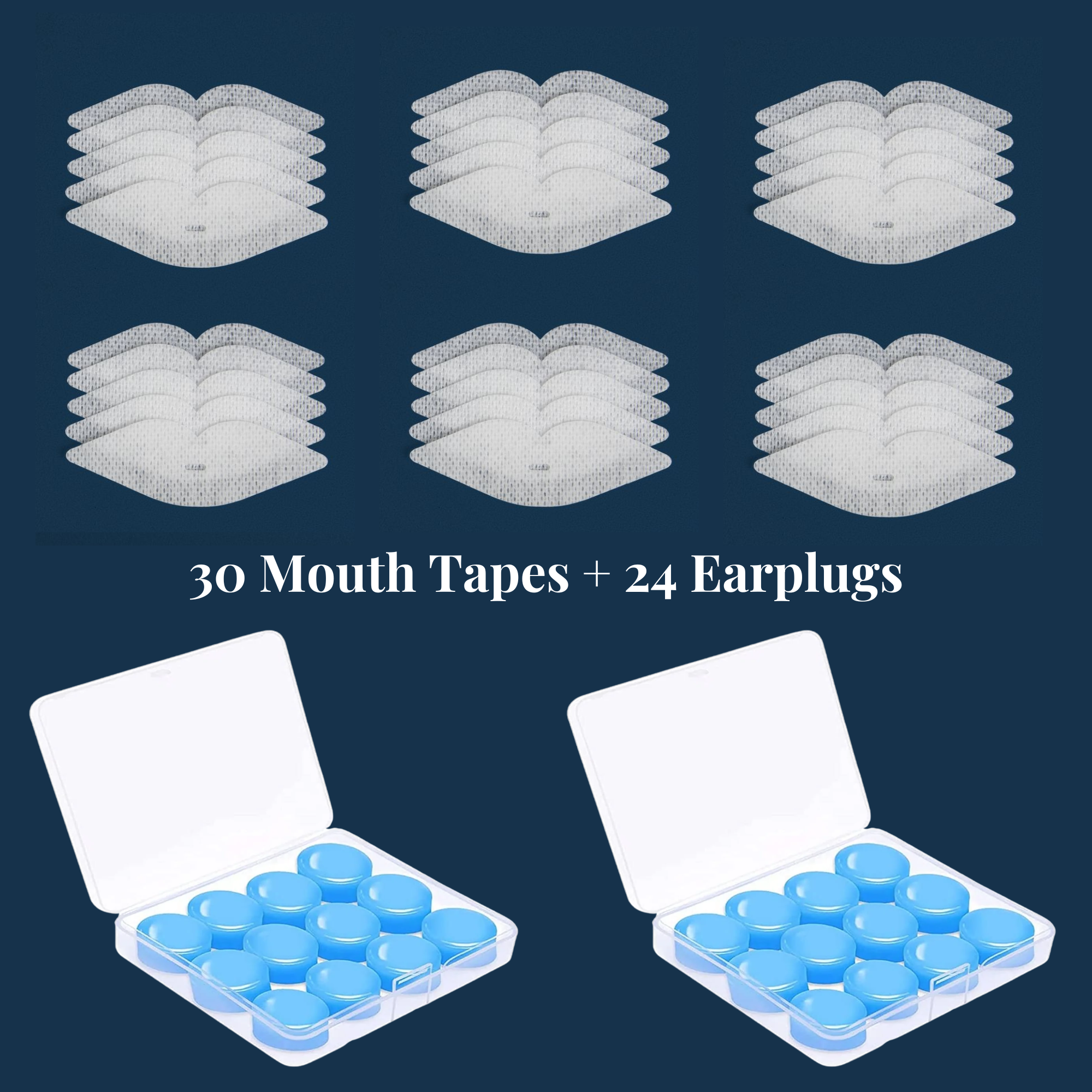 Dryft Sleep Mouth Tape + Earplug Bundle