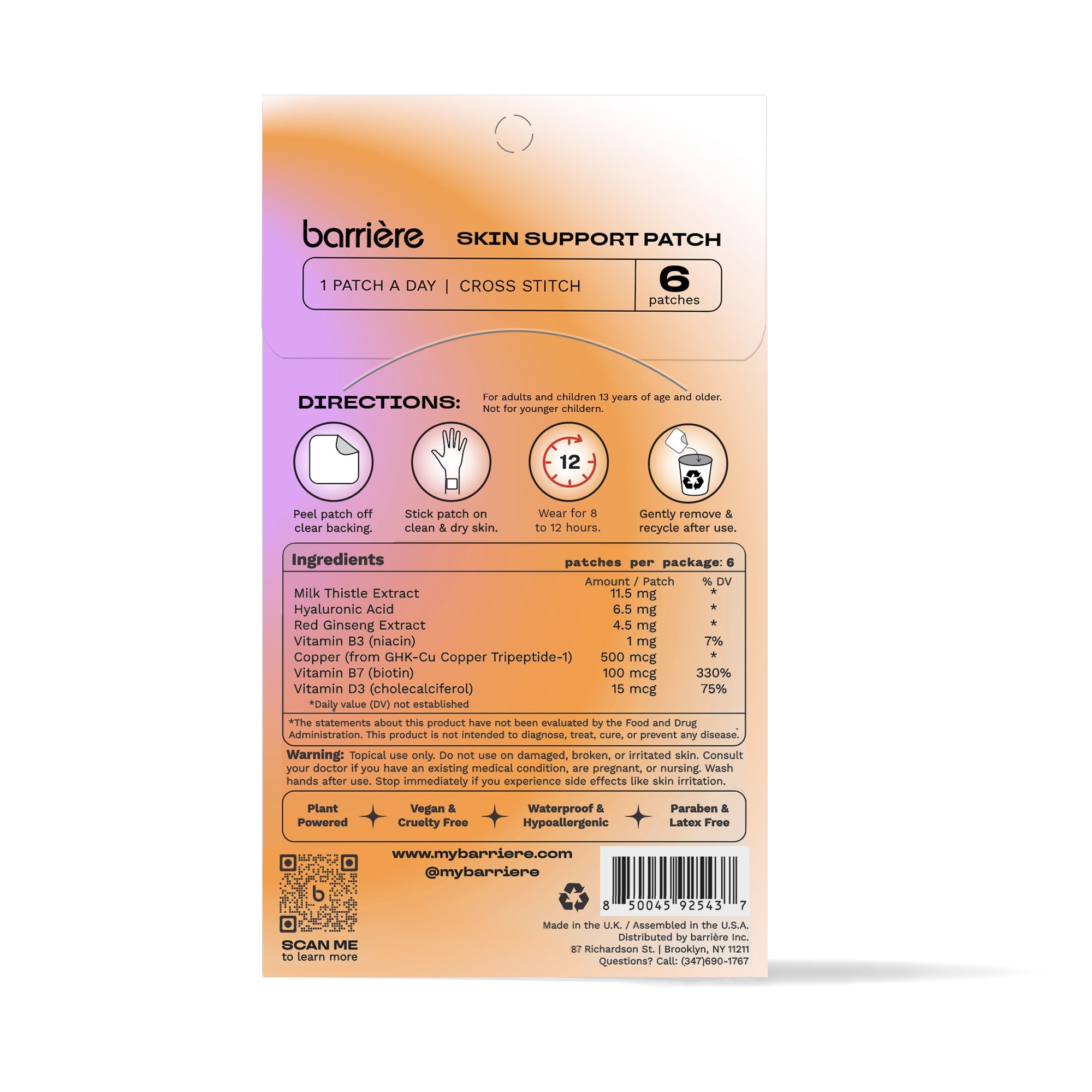 barrière Skin Support