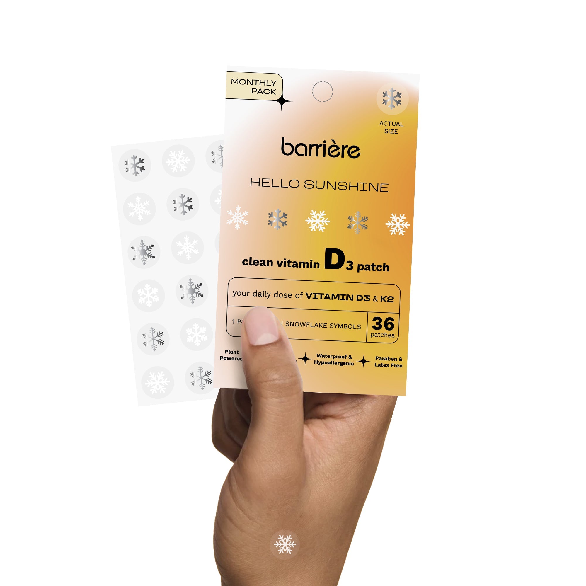 barrière Vitamin D Patch