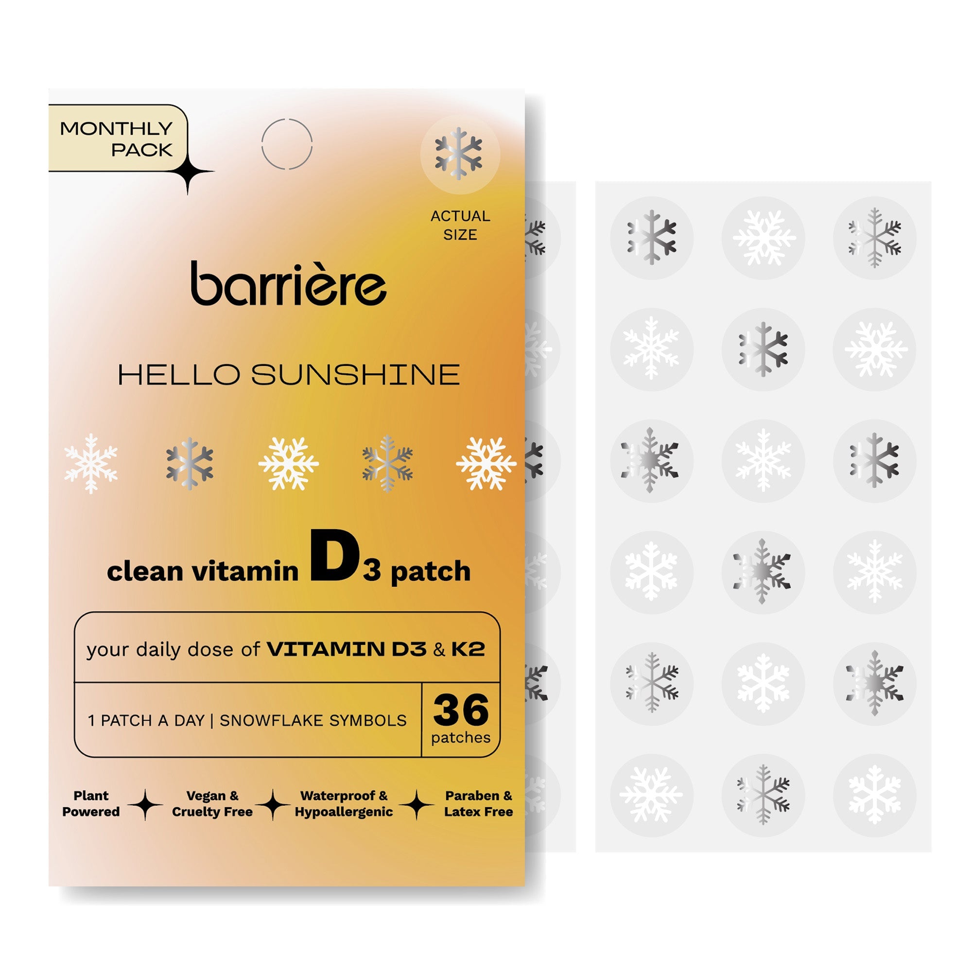 barrière Vitamin D Patch