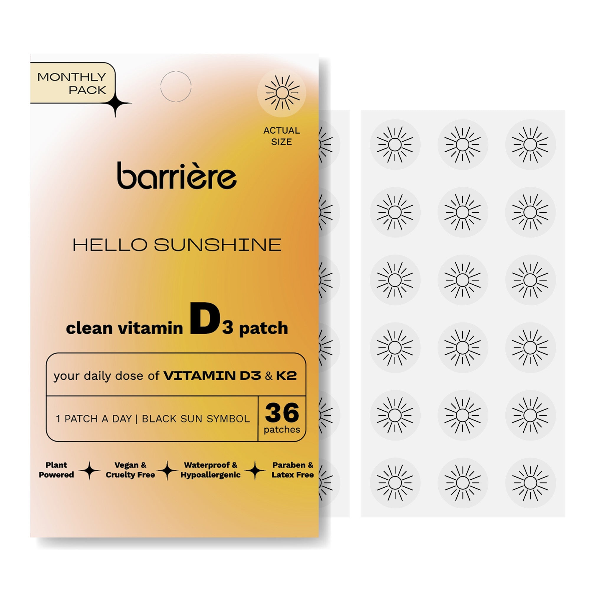 barrière Vitamin D Patch