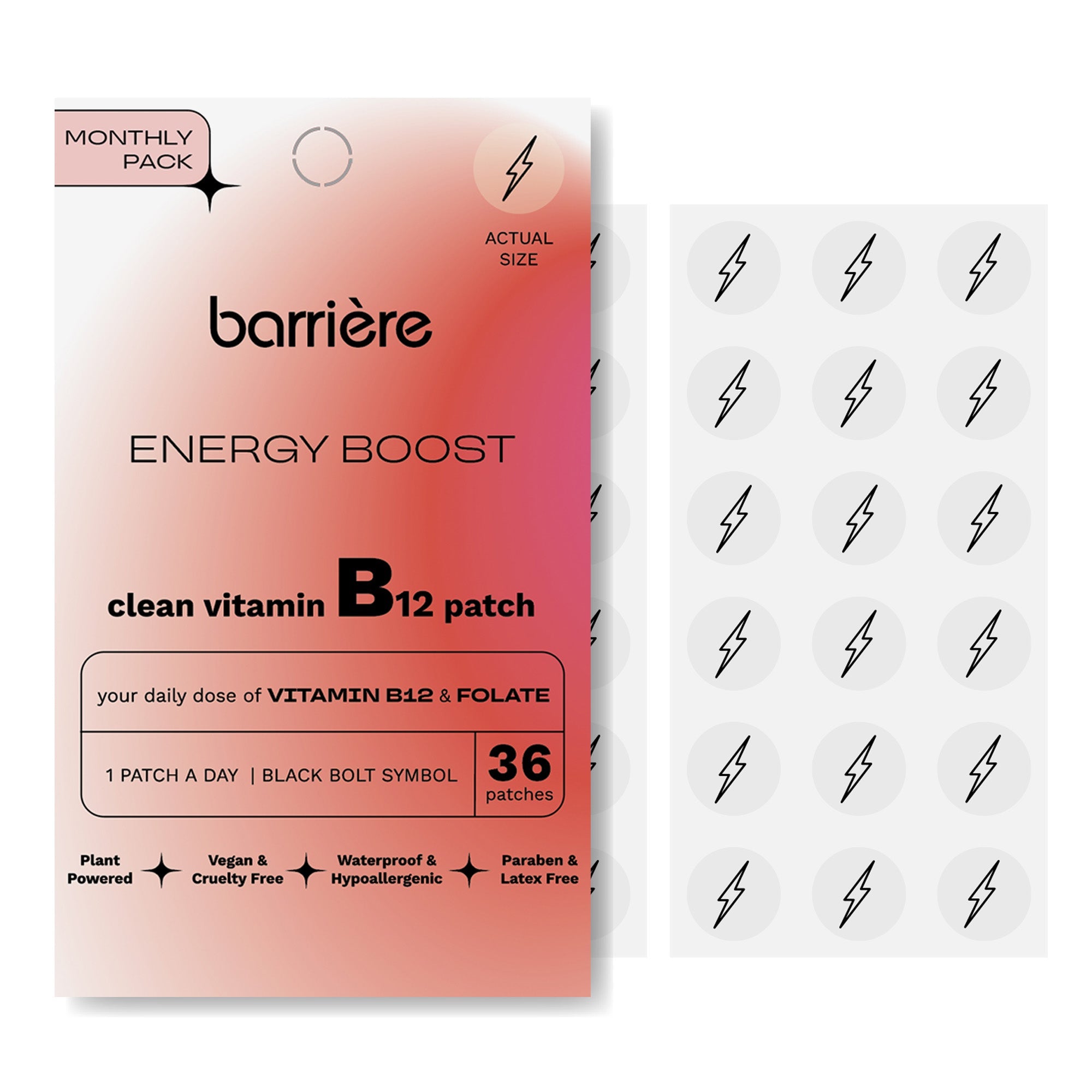 barrière Vitamin B12 Patch