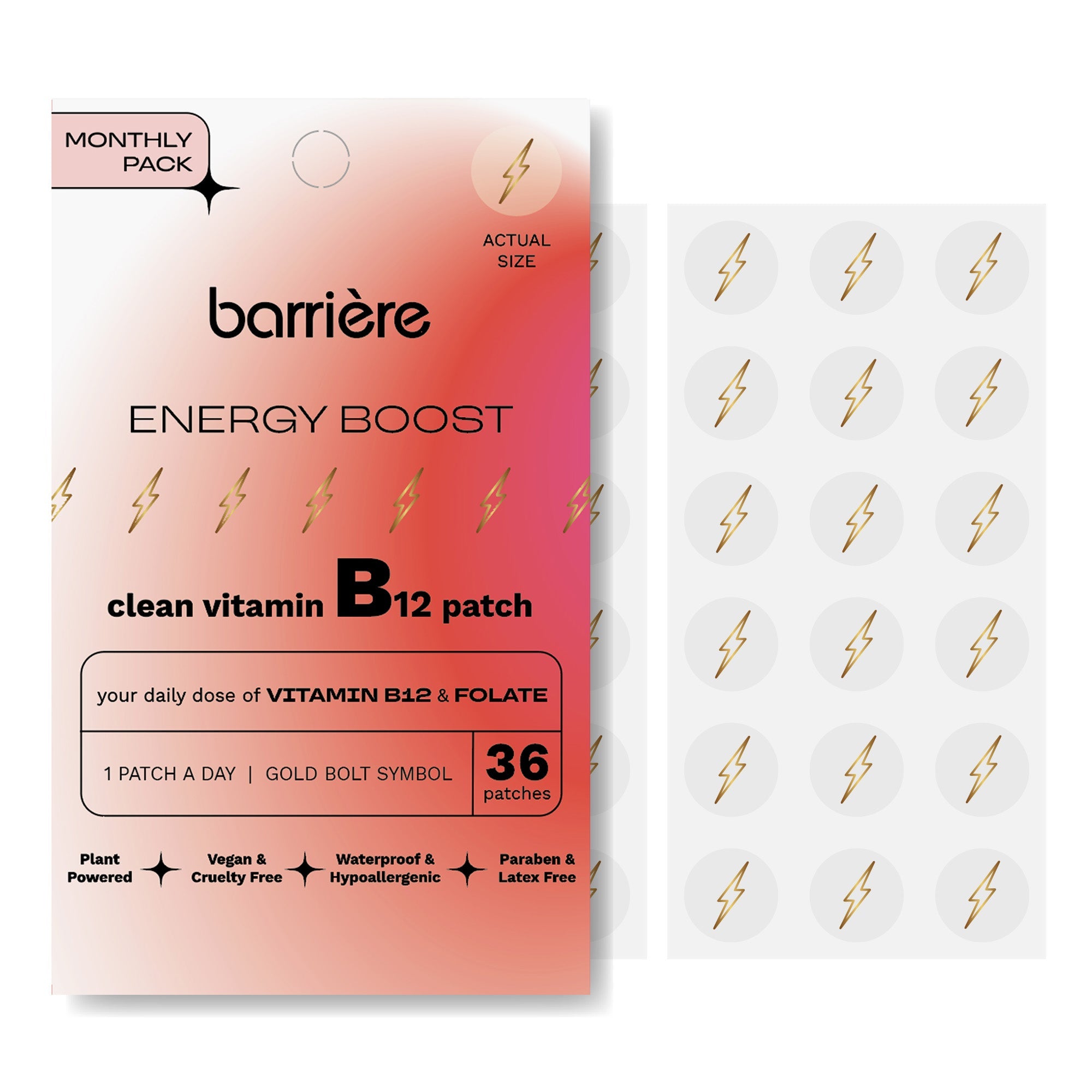 barrière Vitamin B12 Patch