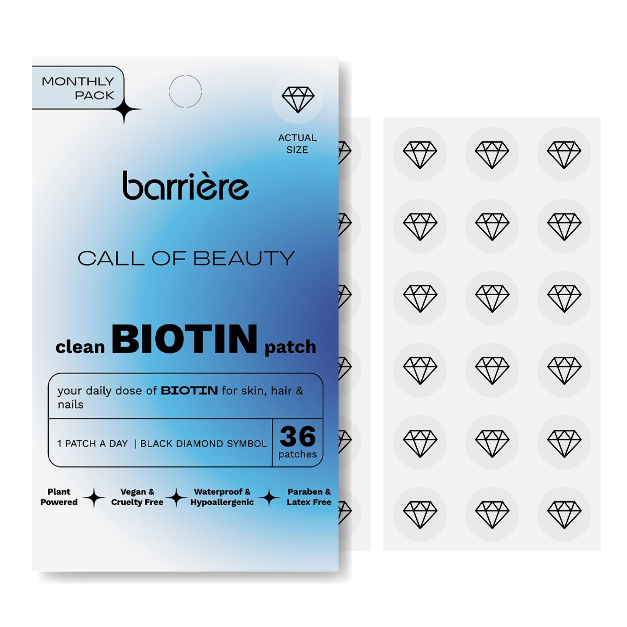 barrière Biotin (B7) Patch