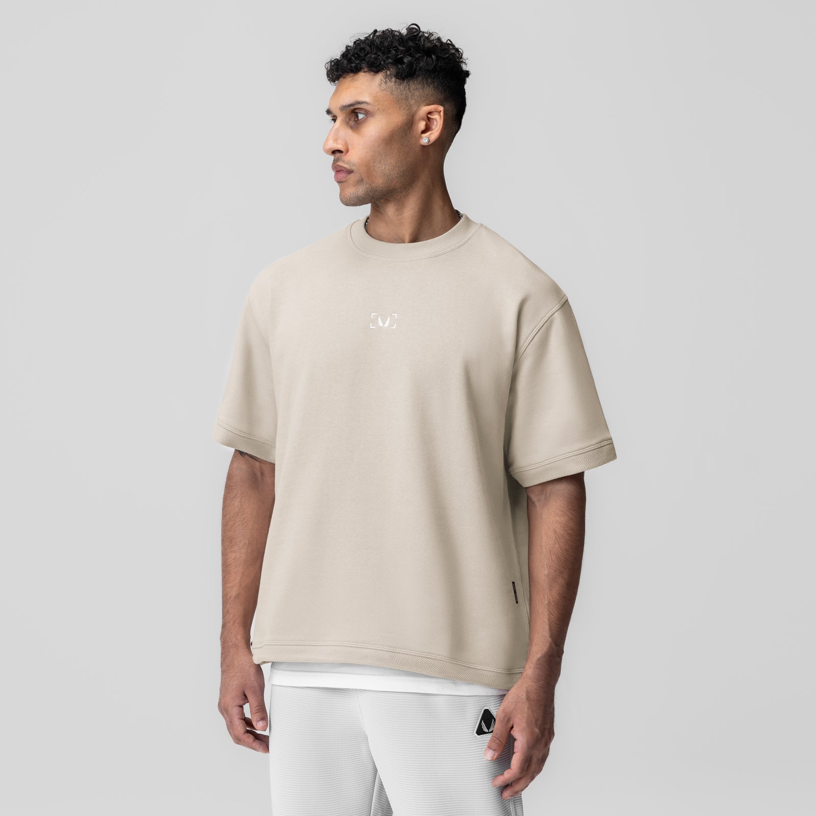 ASRV Herringbone Terry Oversized Cinch Tee