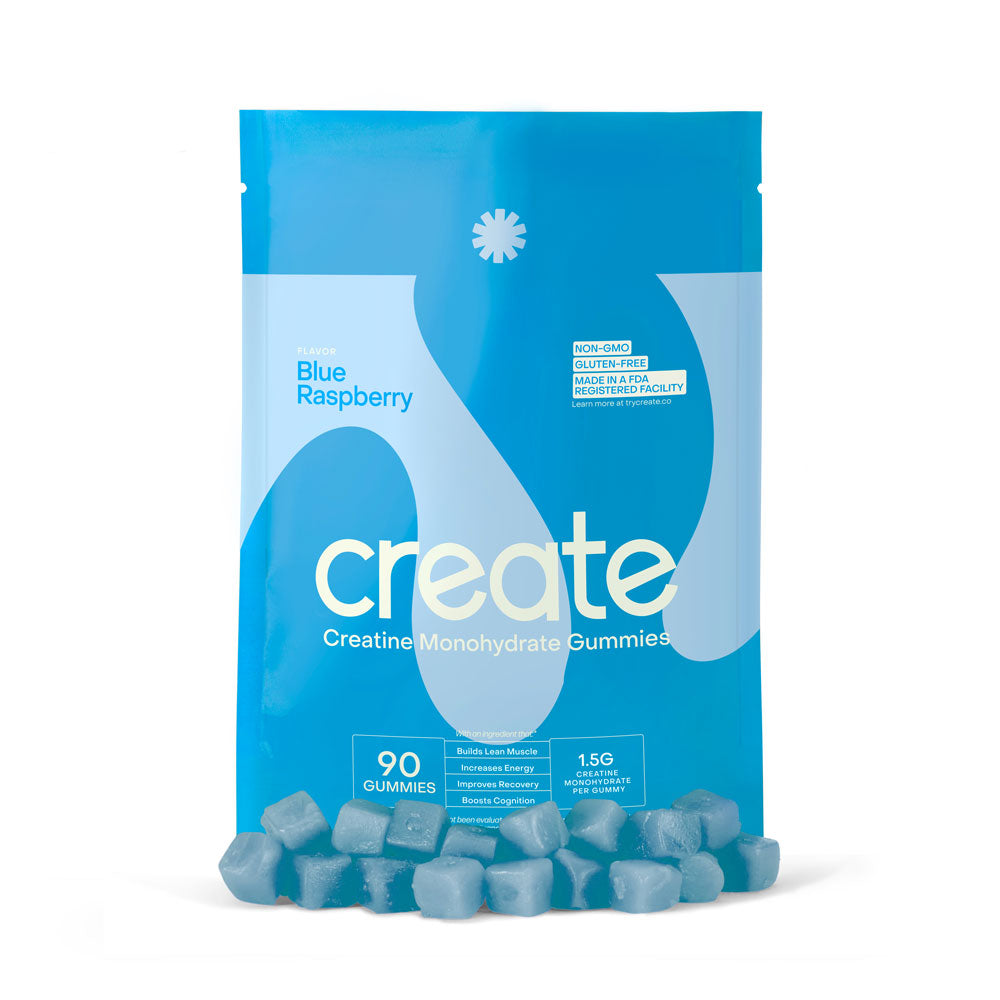 Creatine Monohydrate Gummies Blue Raspberry - 270 Count