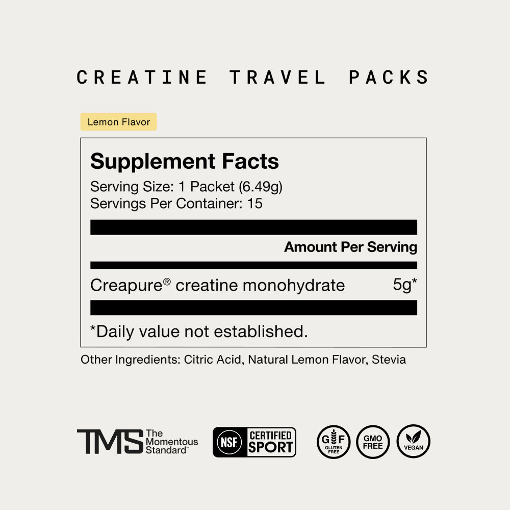 Creatine 15-Travel Packs