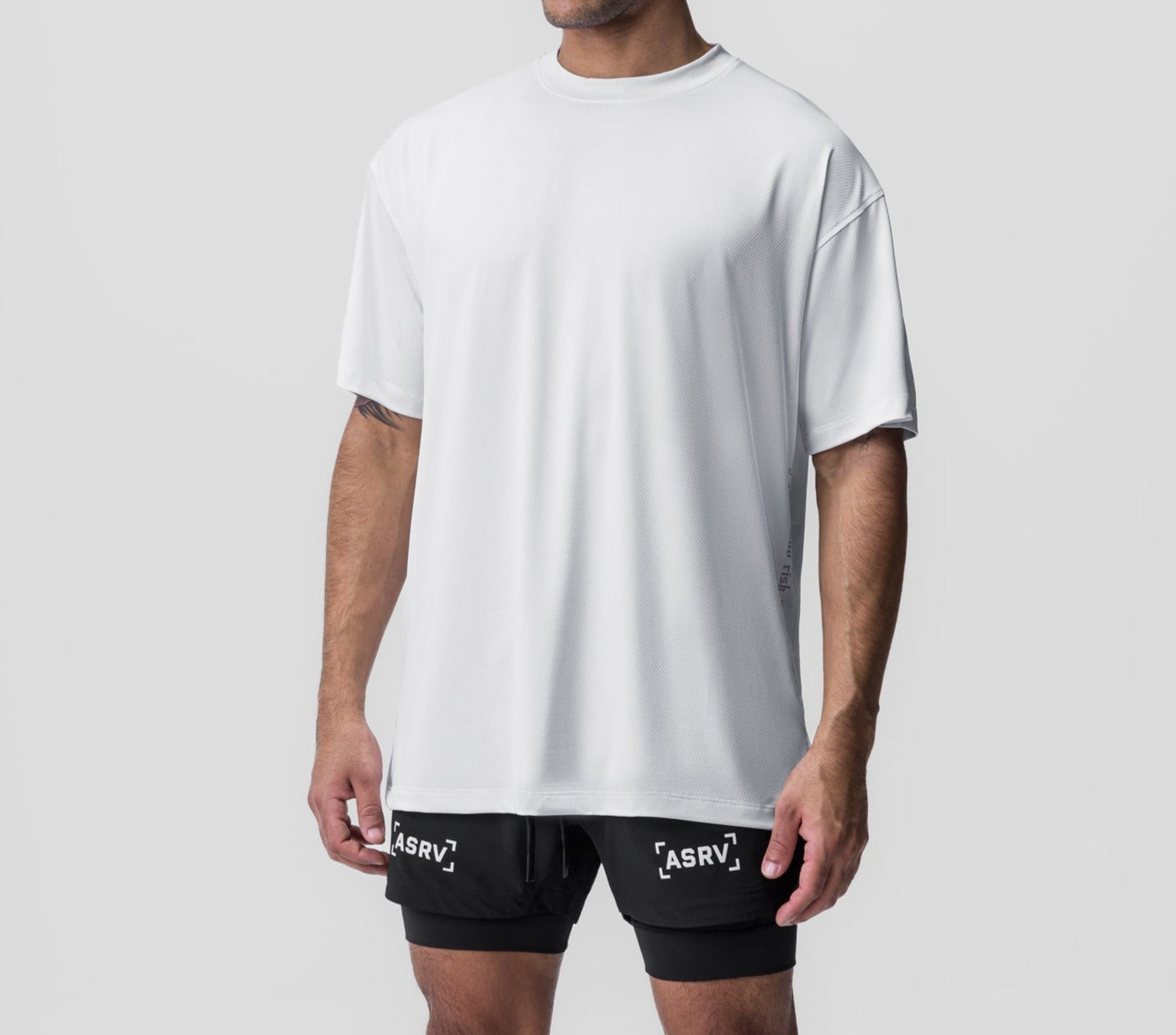 Asrv Silver-Lite 2.0 Oversized Tee