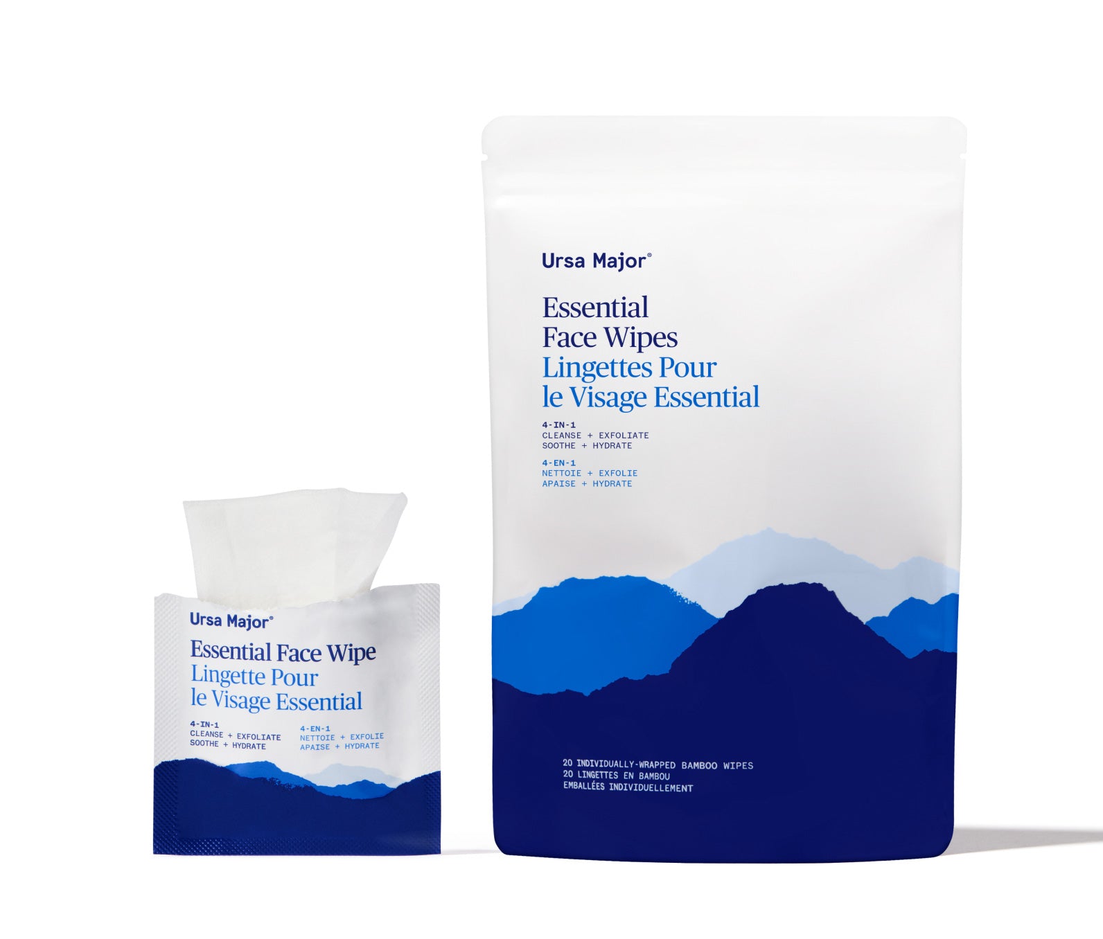 Essential Face Wipes 20-COUNT