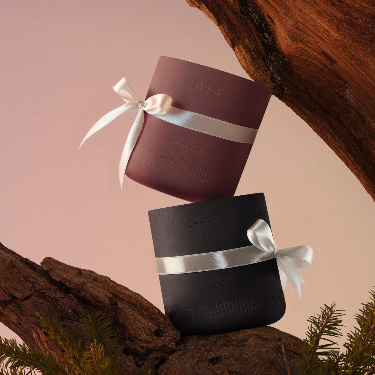 Caftari Evening Ritual Bundle: Scent of Nirvana and Nidra