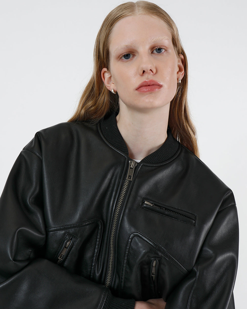 Apparis Chaz Vegan Leather Bomber Jacket
