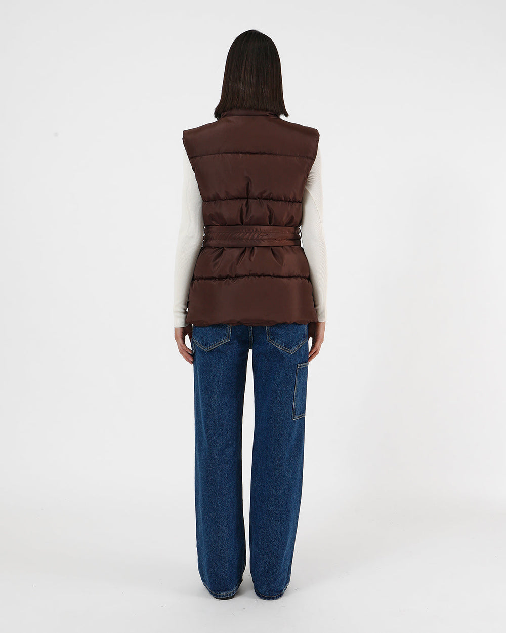 Apparis Iris Belted Puffer Vest
