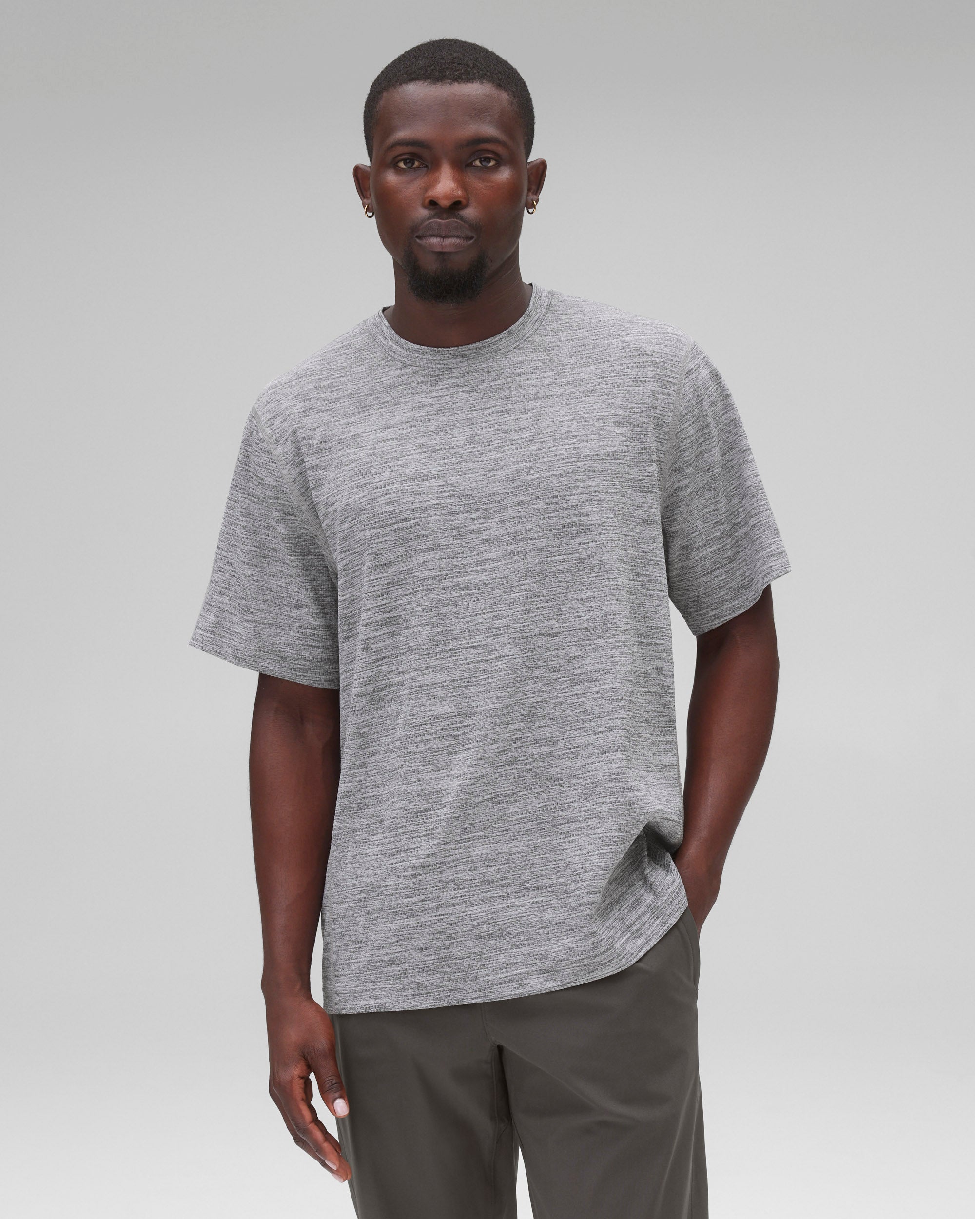 Reigning Champ Men's Knit Solotex Mesh T-Shirt