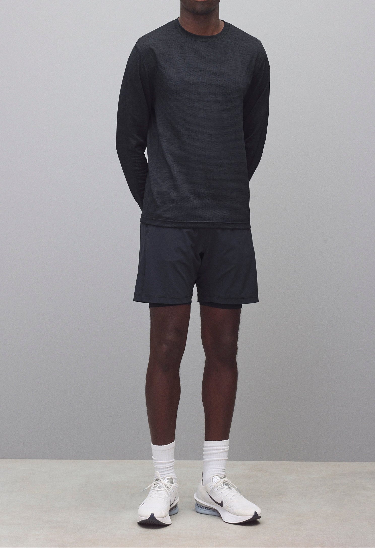 Reigning Champ Solotex Mesh Tiebreak Long Sleeve