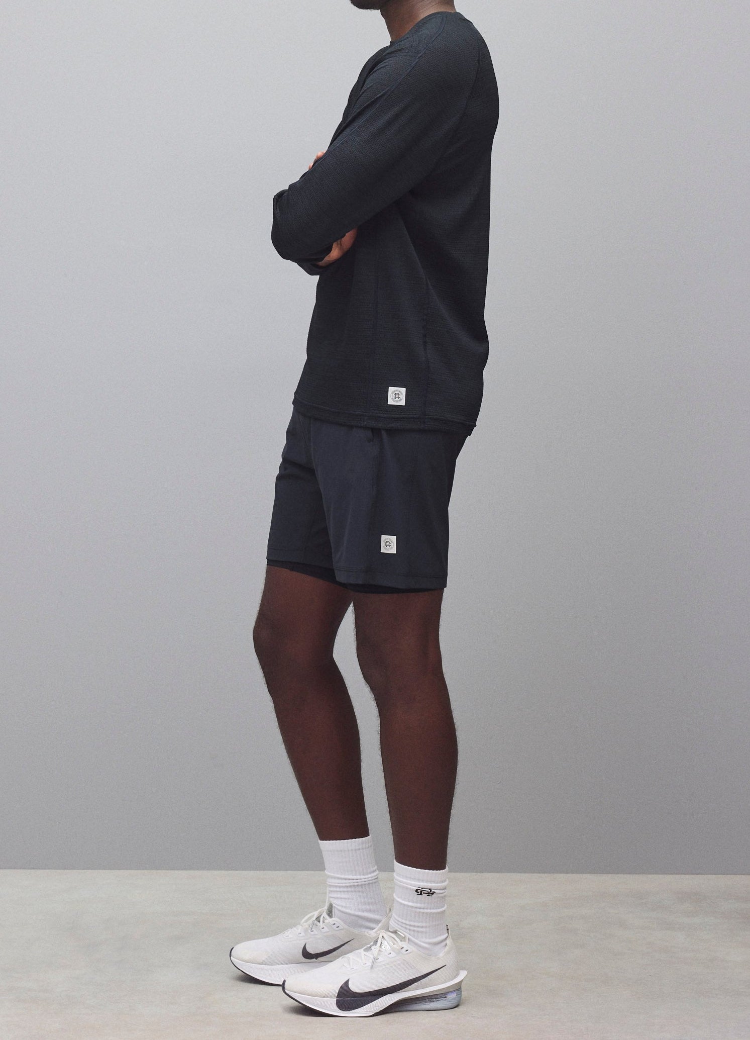 Reigning Champ Solotex Mesh Tiebreak Long Sleeve