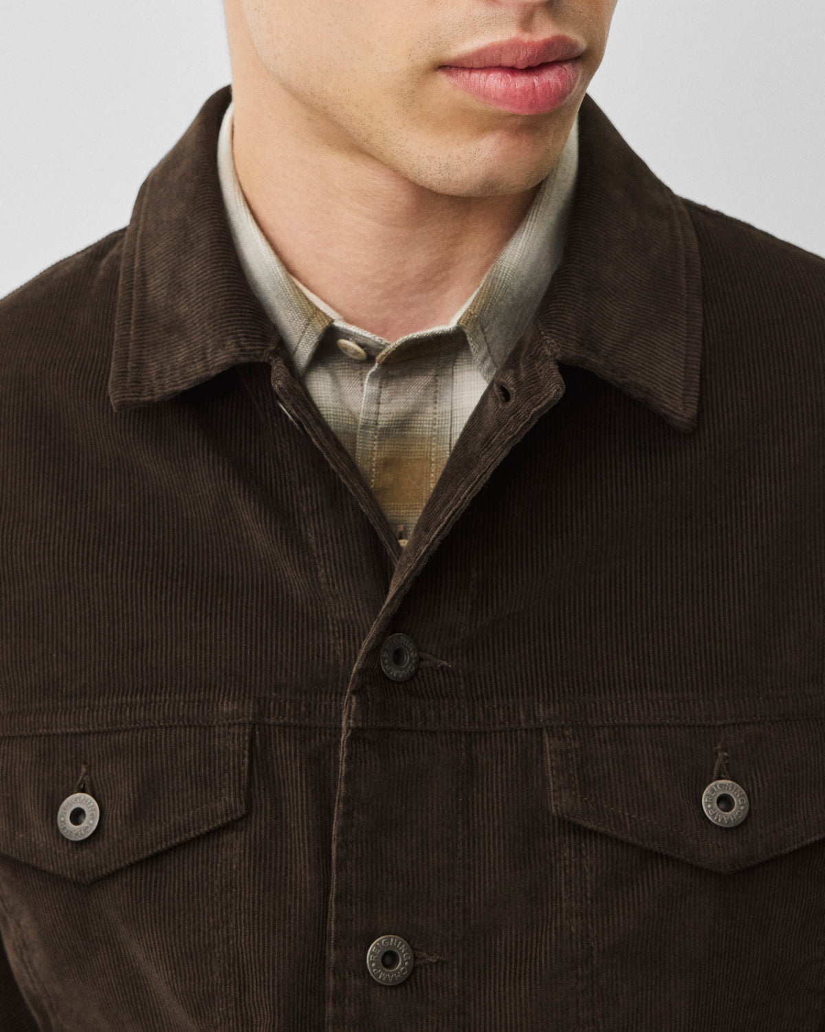 Reigning Champ Corduroy Piston Trucker Jacket