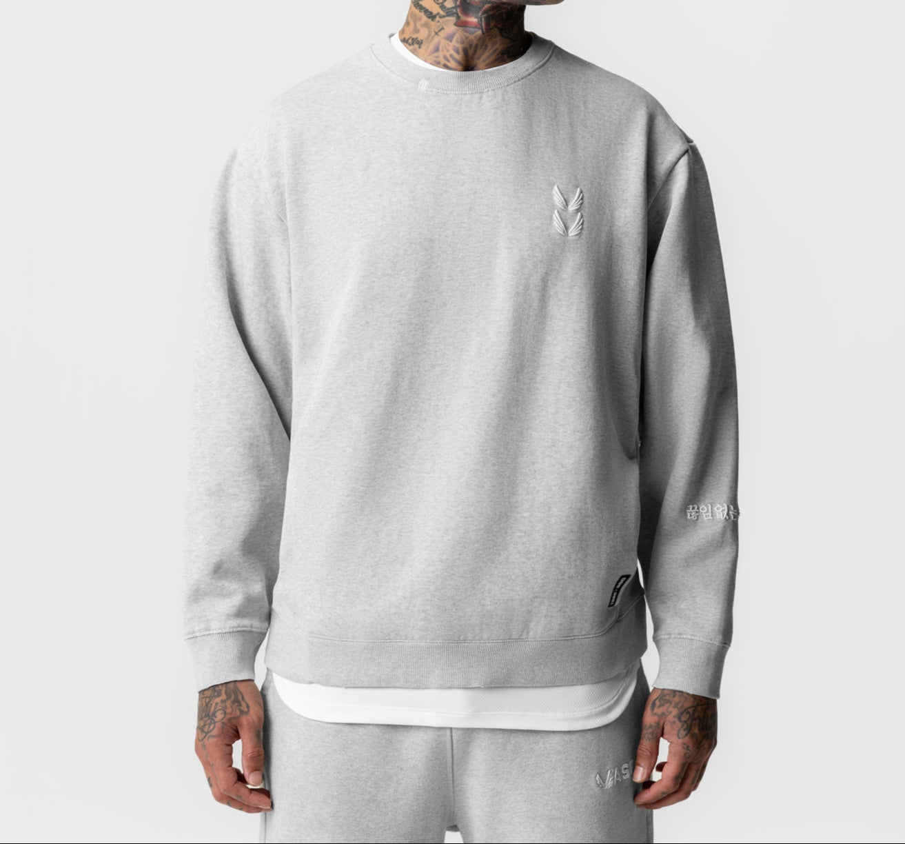 ASRV Tech Essential Distressed Crewneck