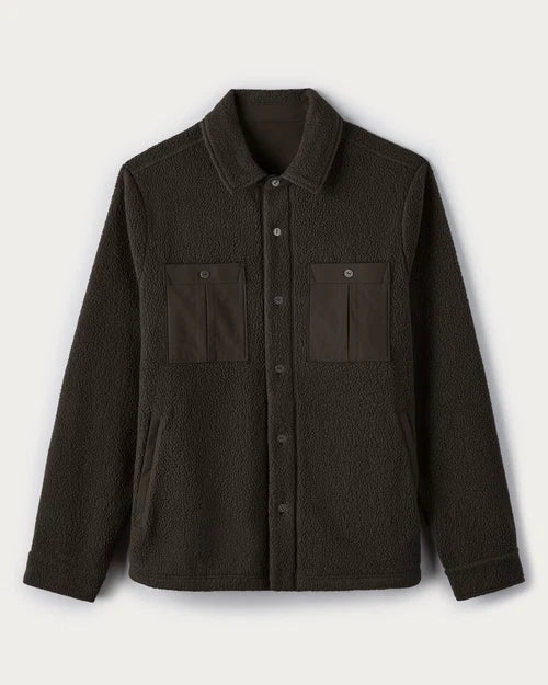 Rhone Fairbanks Fleece Shacket