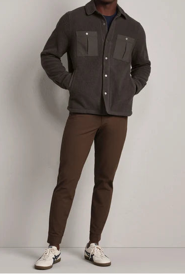 Rhone Fairbanks Fleece Shacket
