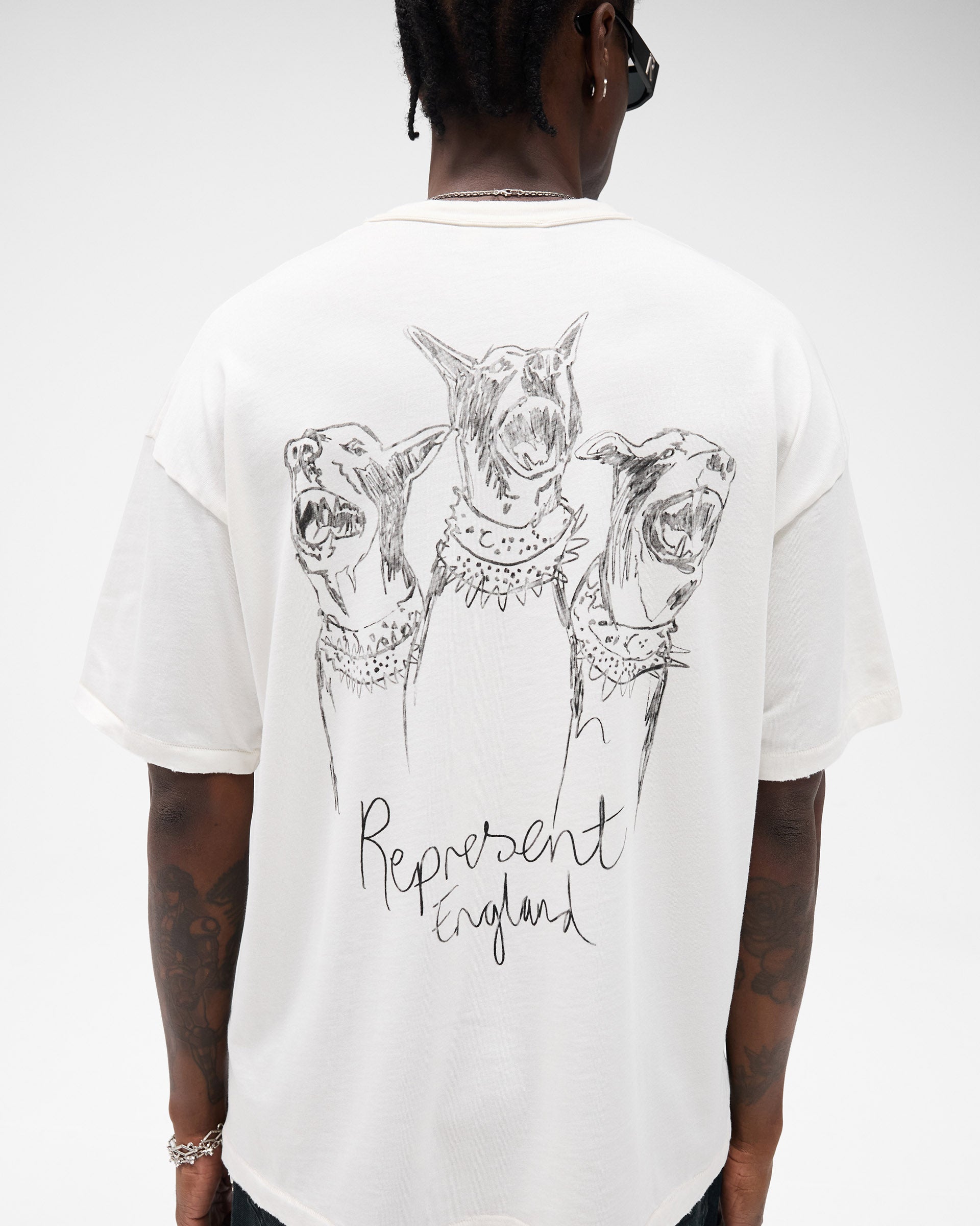 Represent Hand Drawn Thoroughbred Dogs TShirt