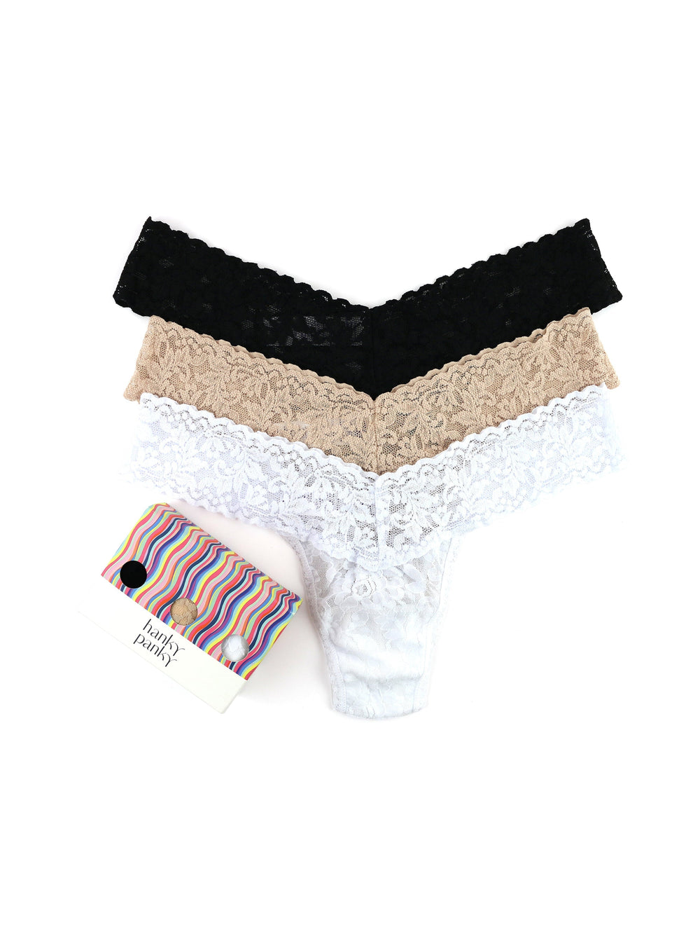 Hanky Panky 3-Pack Low Rise Thongs – The Shop at Equinox
