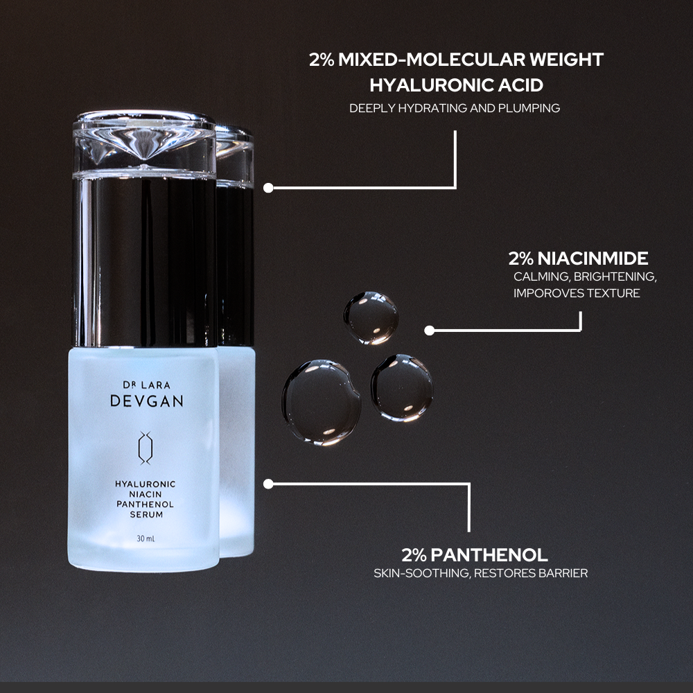Dr. Devgan Hyaluronic Niacin Panthenol Serum
