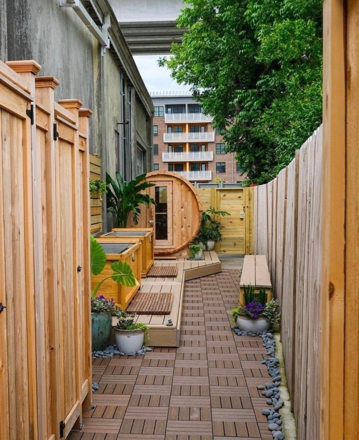The Eddy Barrel Sauna