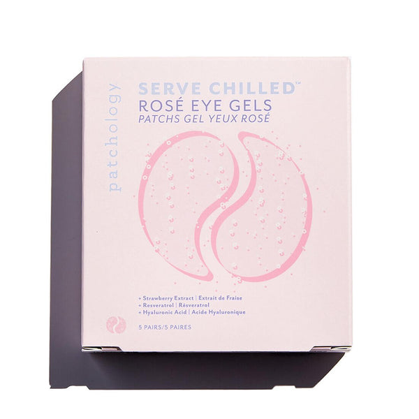 Patchology Rosé Eye Gels Serve Chilled
