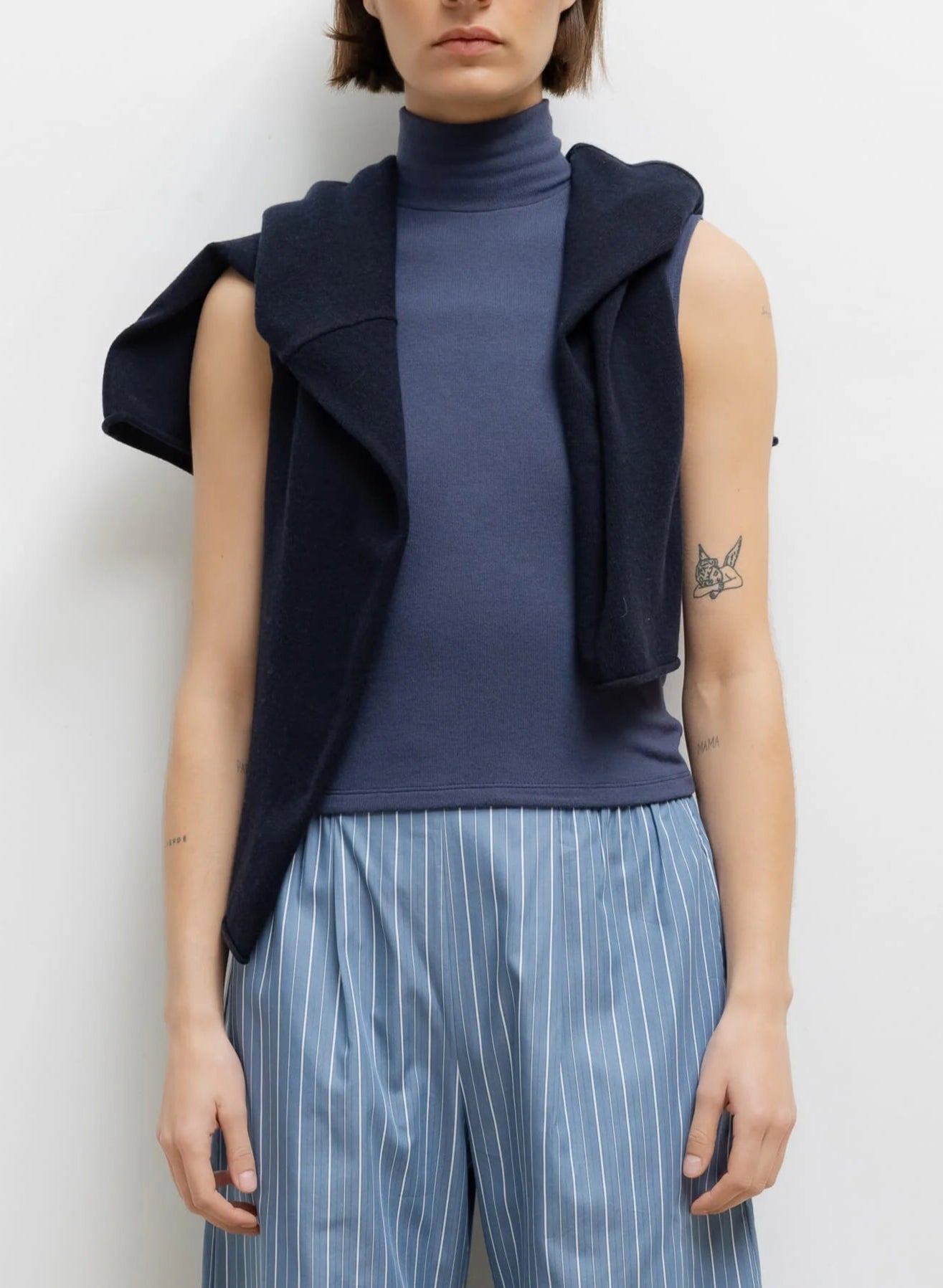 Leset Lauren Sleeveless Turtleneck