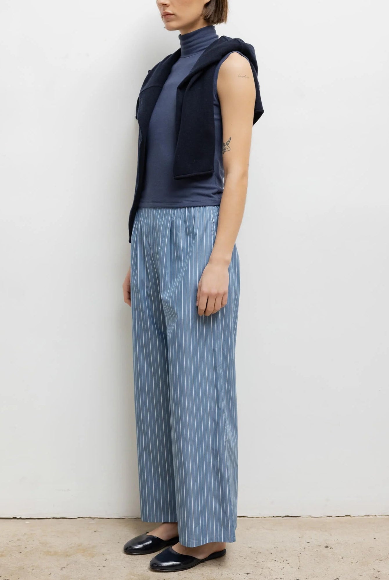 Leset Lauren Sleeveless Turtleneck