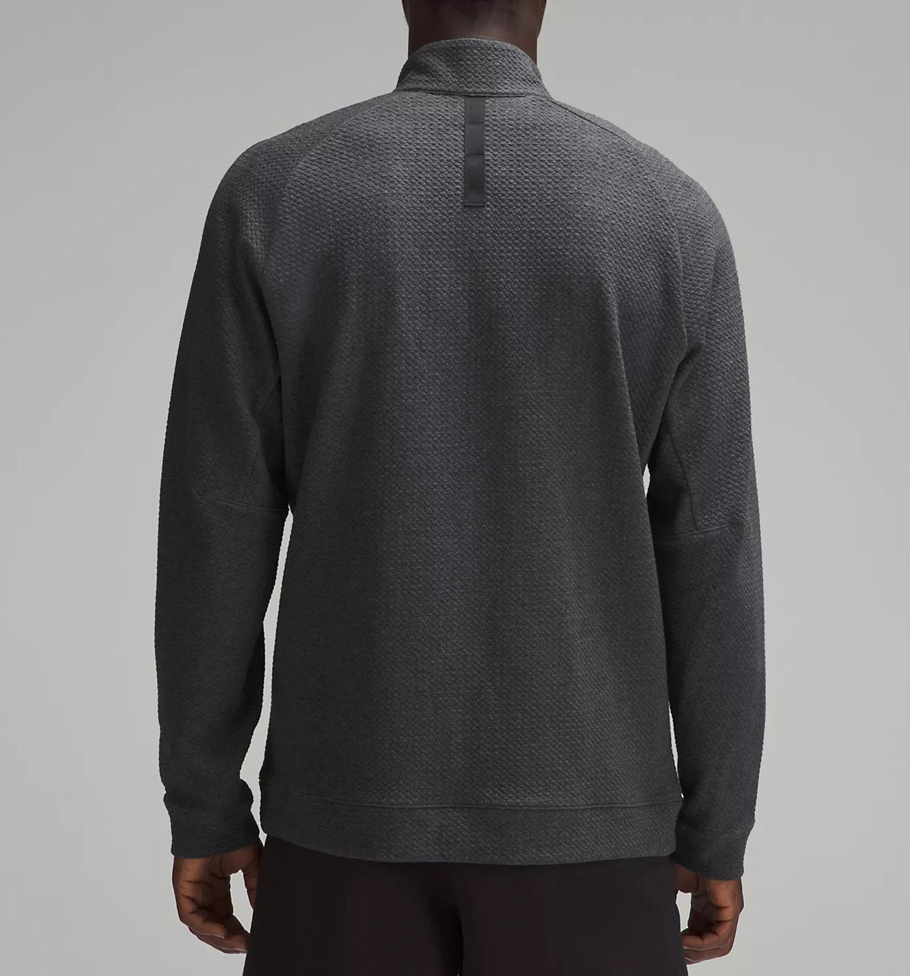 Lululemon Textured Double-Knit Cotton Half Zip