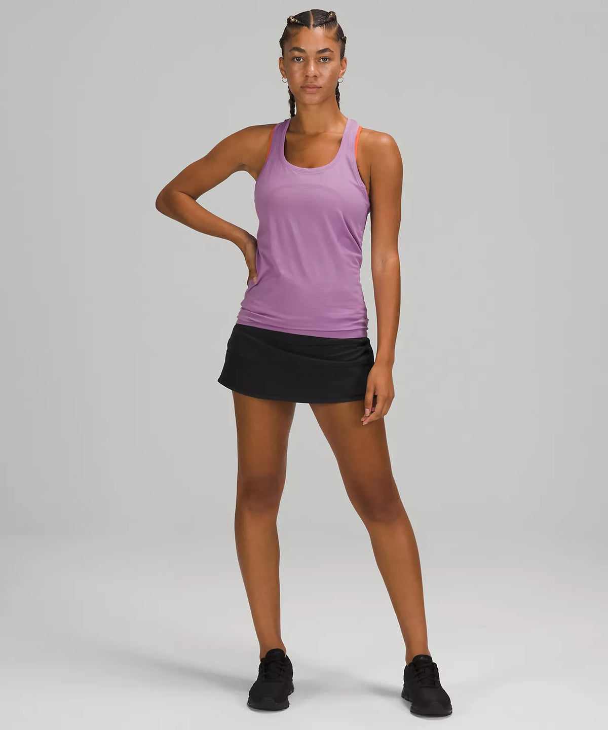 LULULEMON Pace Rival Skirt Tall 15 (Black, 2) at  Women's Clothing  store