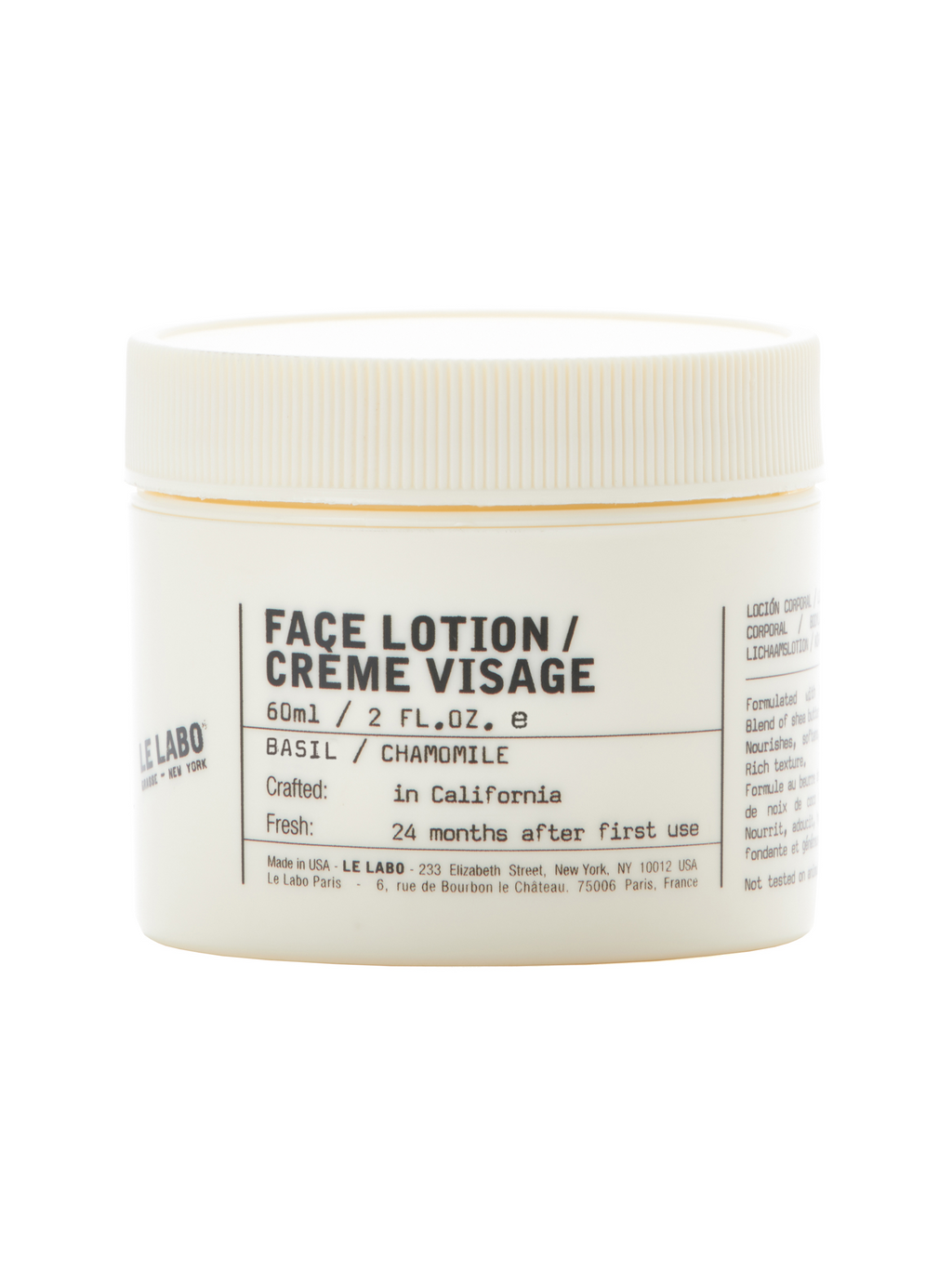 フェイスクリーム lalalabo Le Labo Face Lotion – The Shop at Equinox