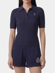 Sporty & Rich Src Ribbed Polo