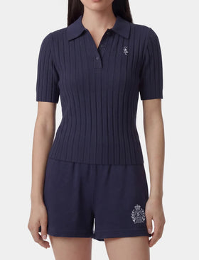 Sporty & Rich Src Ribbed Polo