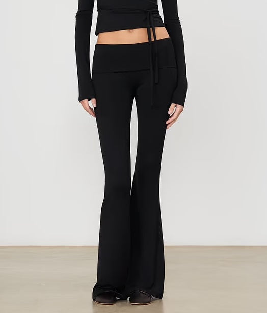 Eterne Foldover Flare Pant