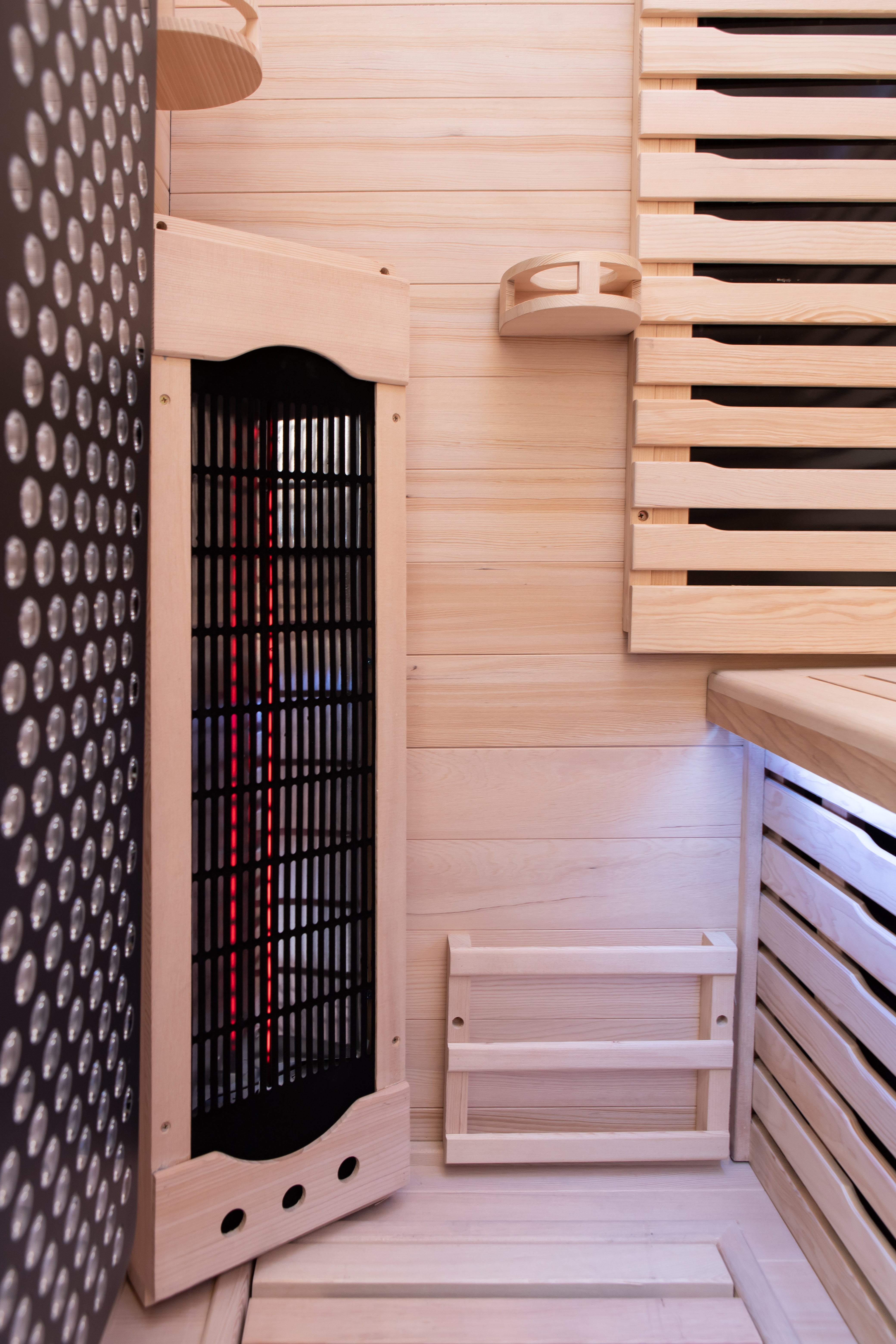 Everest 2-Person Full Spectrum Infrared Sauna with Full-Body Medical-Grade Red Light Therapy & Smart WiFi App Control