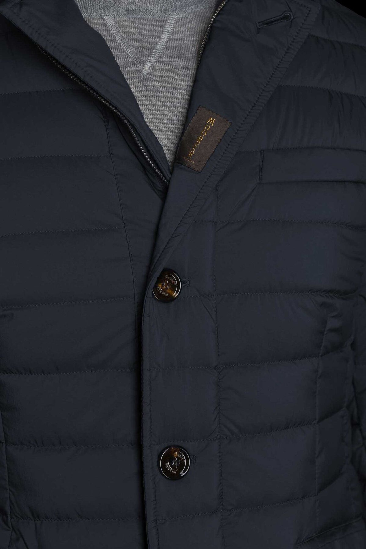 Moorer Zavyer-S3 puffer jacket - Grey