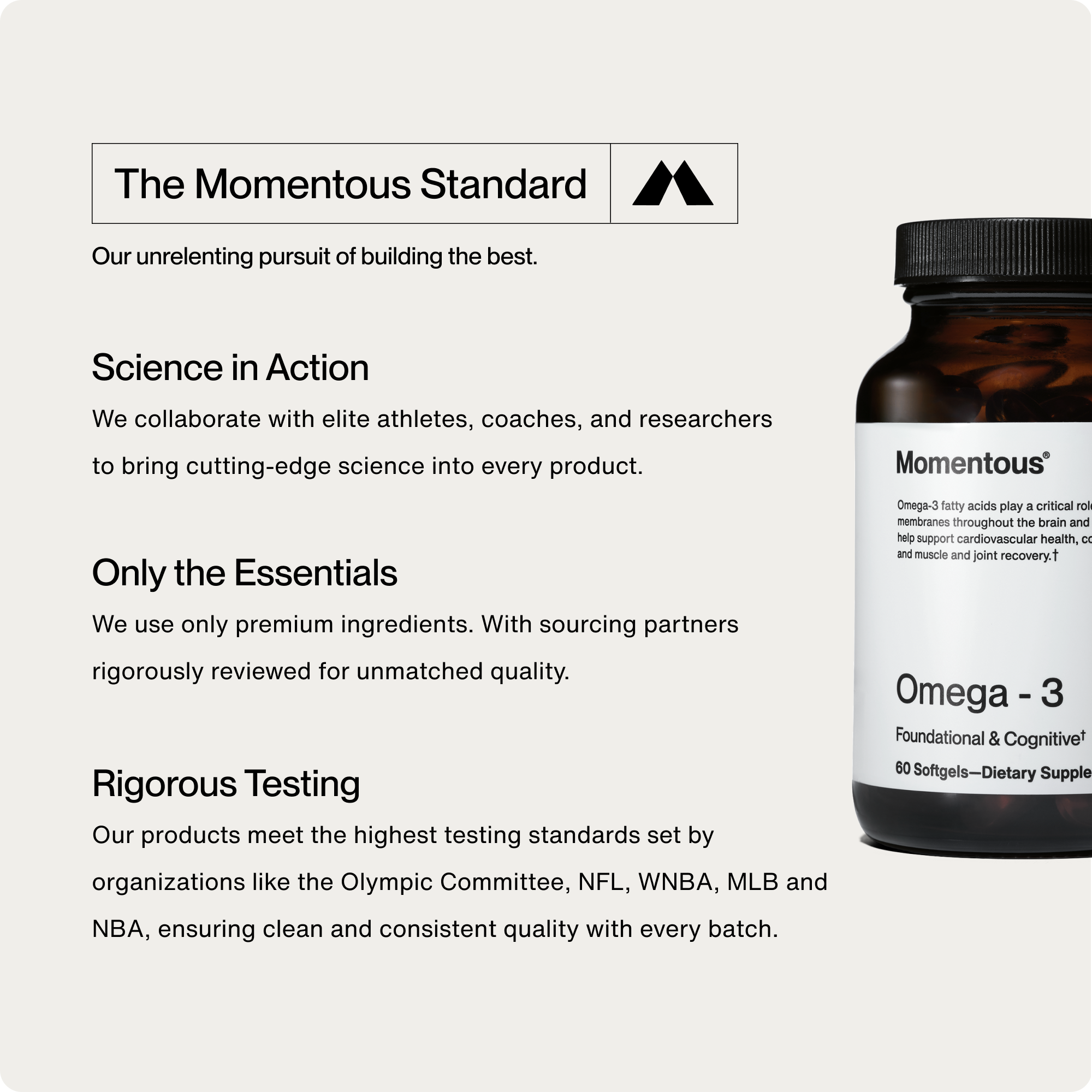 Momentous Omega-3
