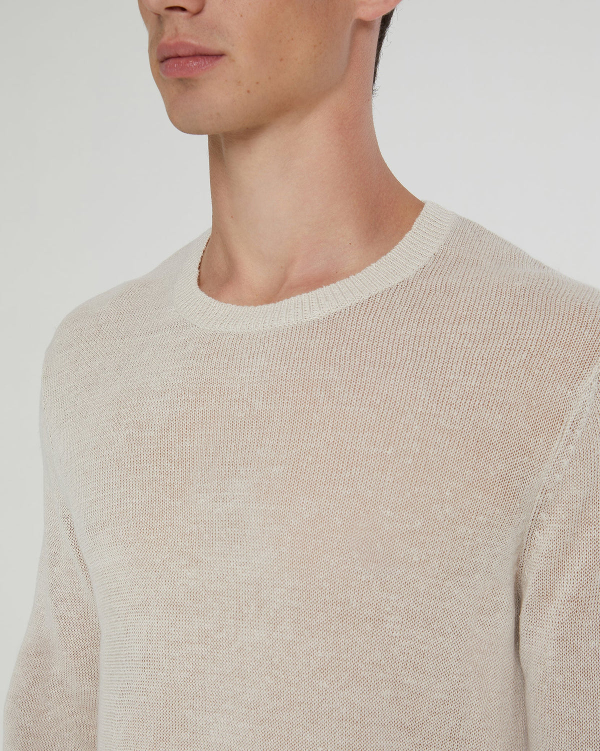 Onia Kevin Crewneck Linen Sweater