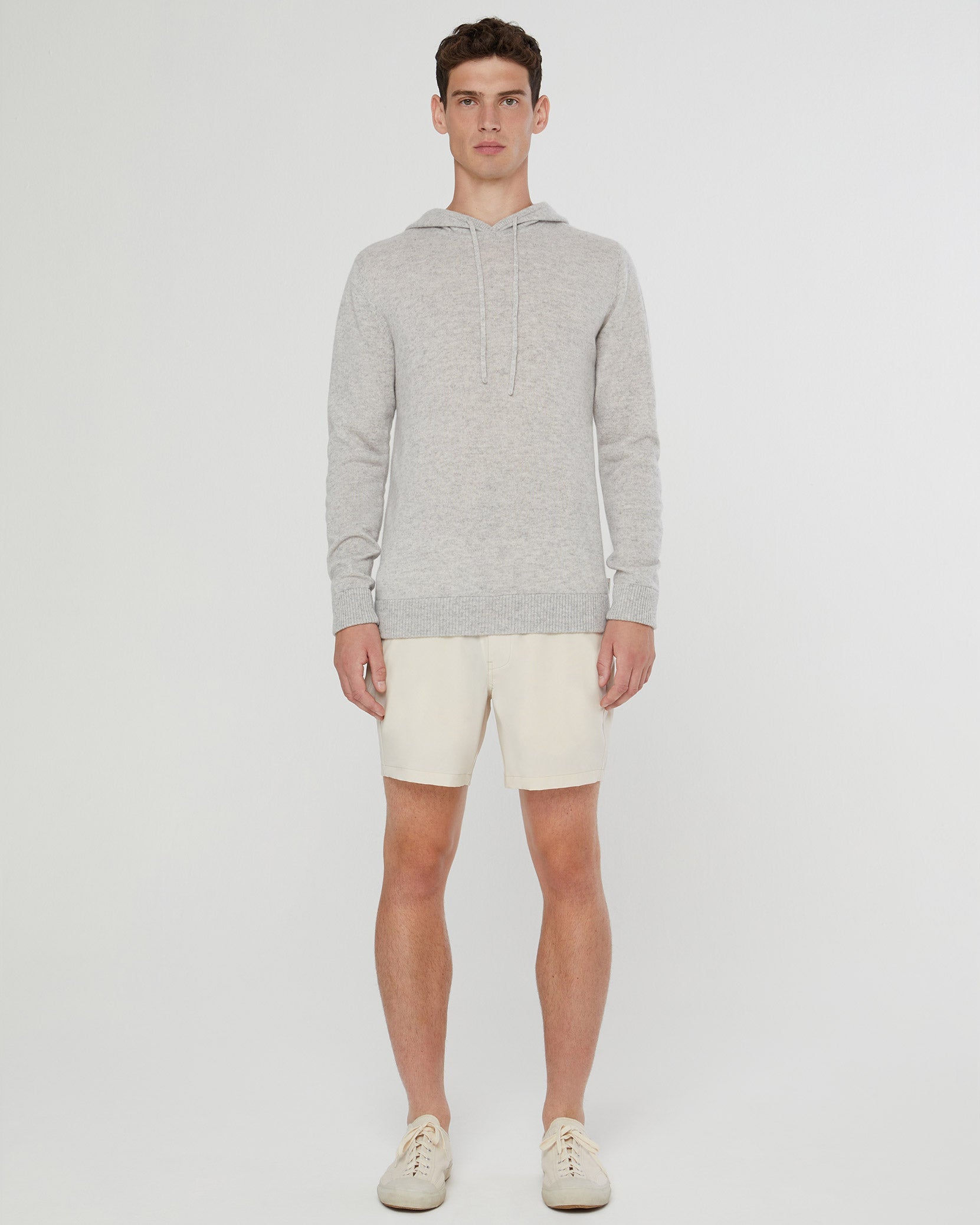 Onia 100% Cashmere Hooded Pullover