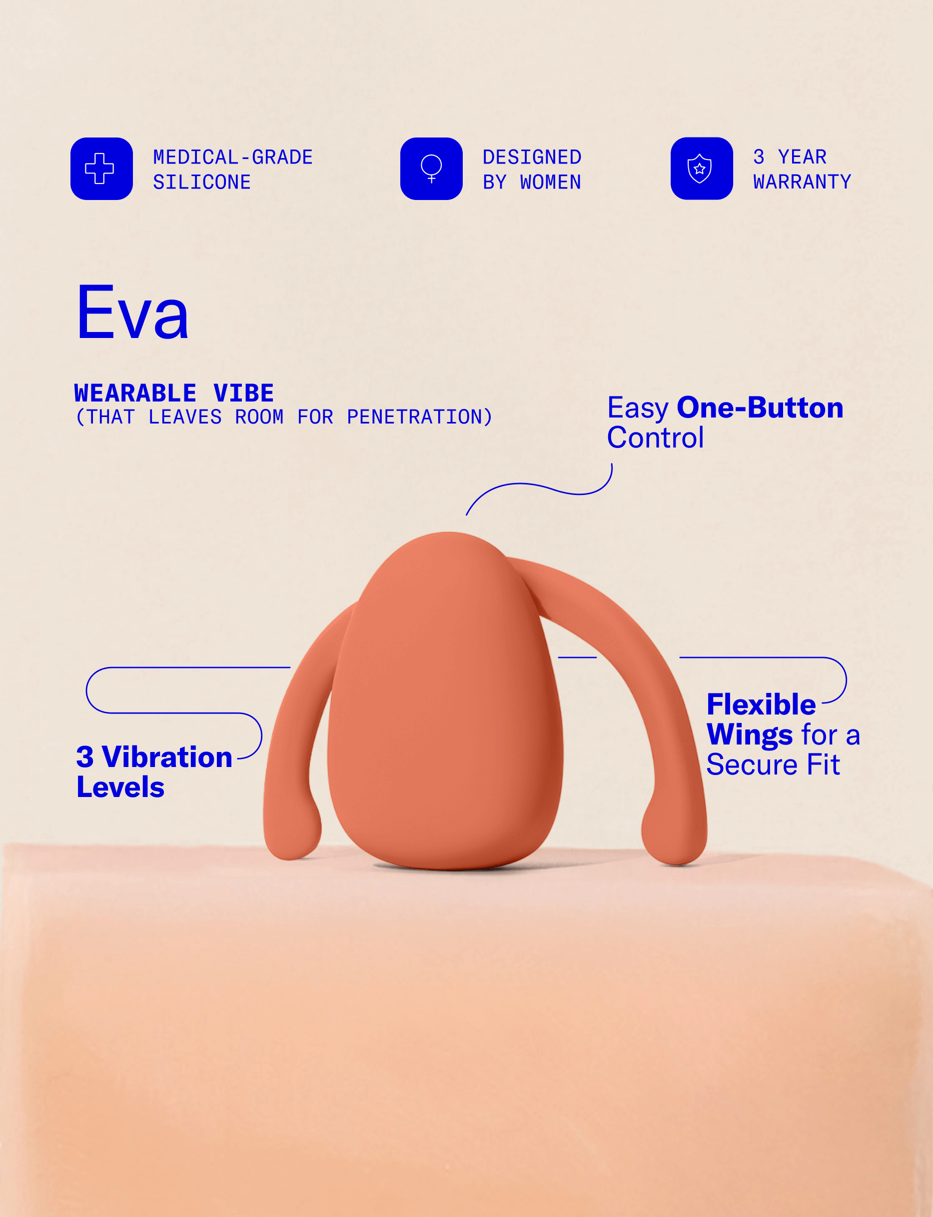 Dame Eva Wearable Vibrator
