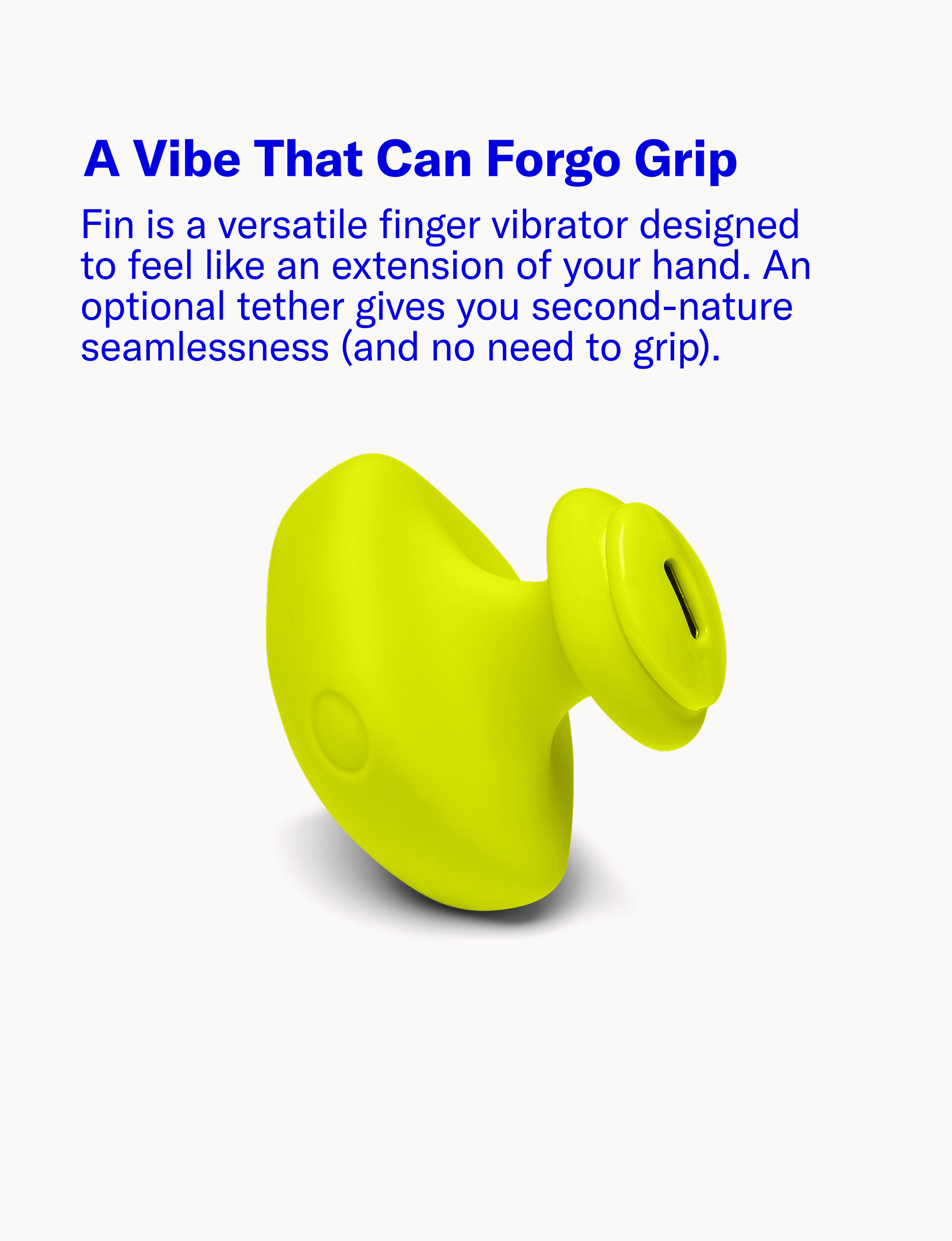 Dame Fin Finger Vibrator