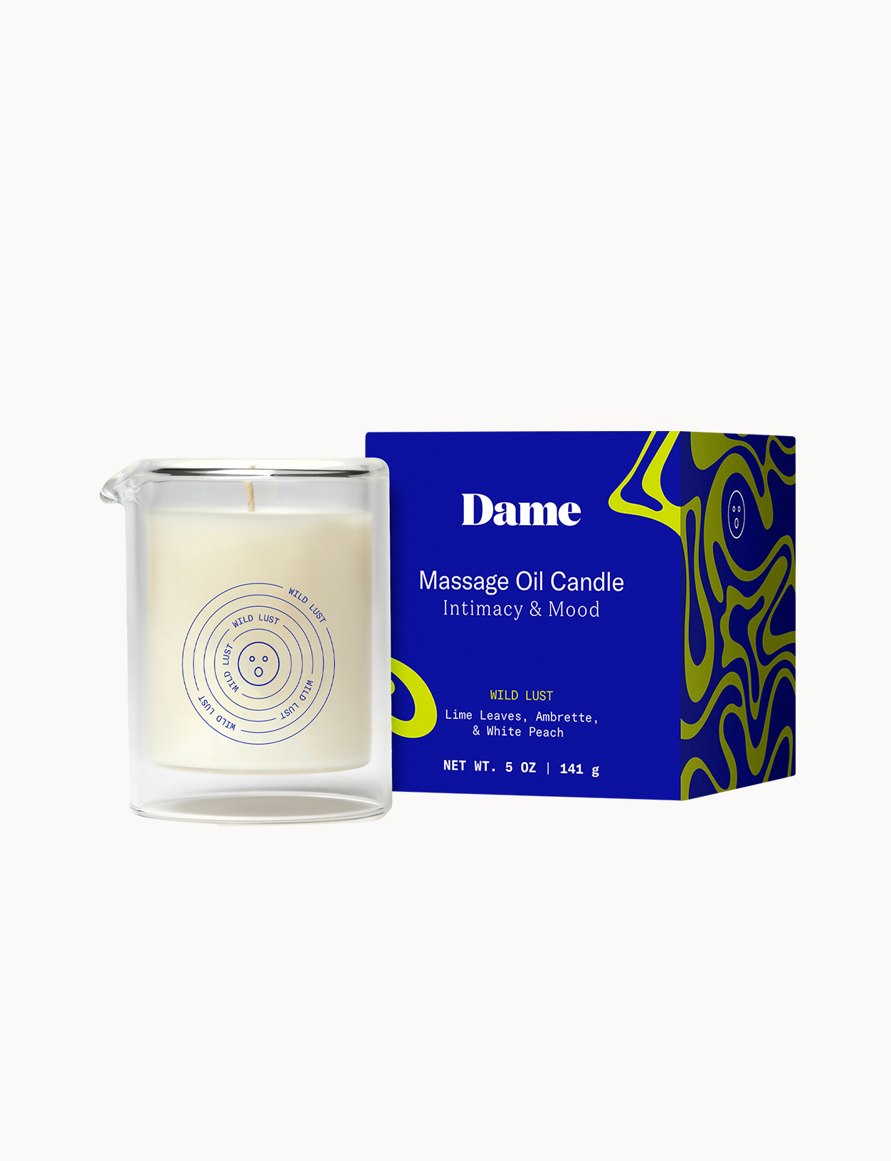 Dame Massage Oil Candle