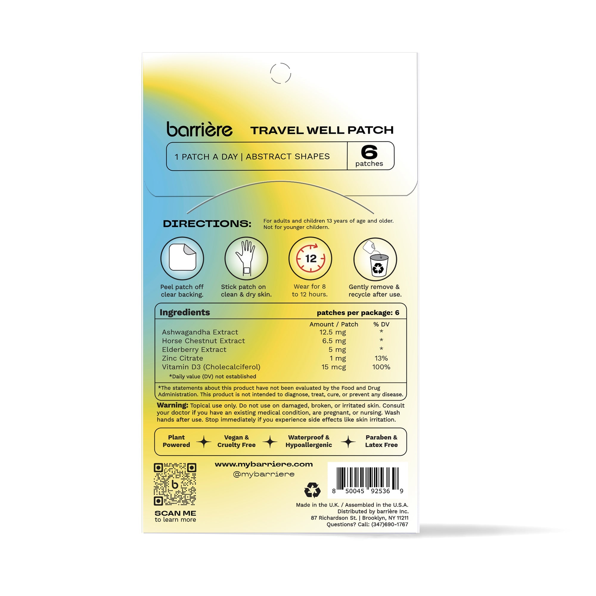 barrière Travel Well