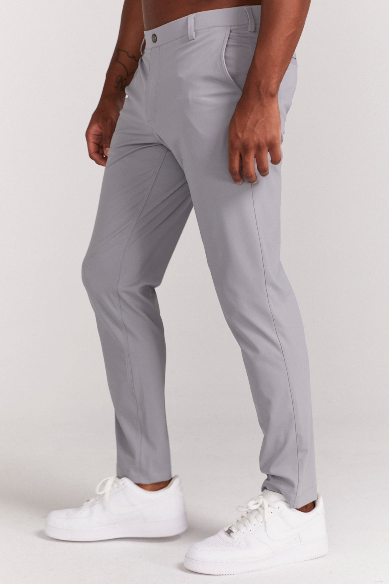 Bradley Pull-On Trouser in Shadow