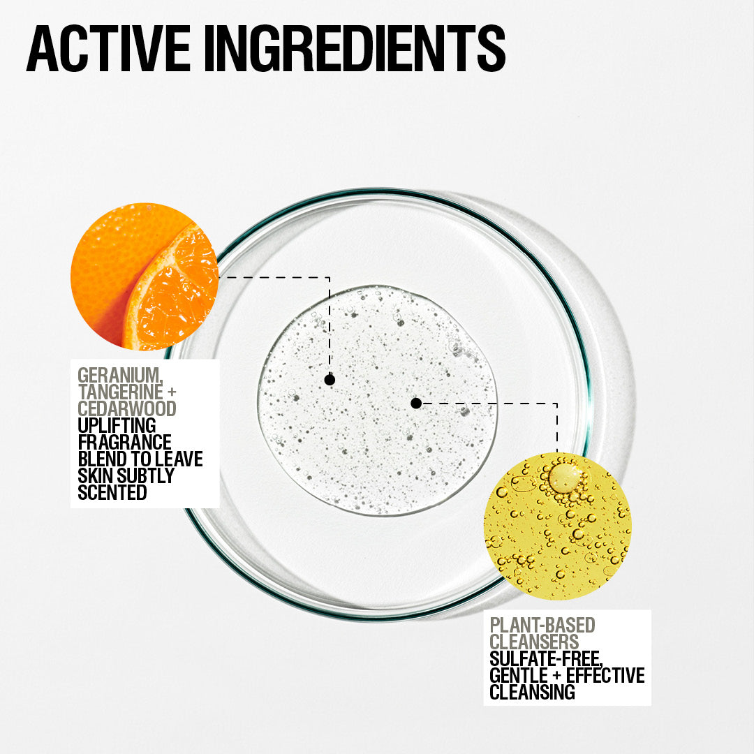 Grown Alchemist Revive Body Cleanser: Geranium, Tangerine, Cedarwood
