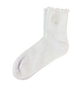 Equinox Half Crew Ruffle Sock