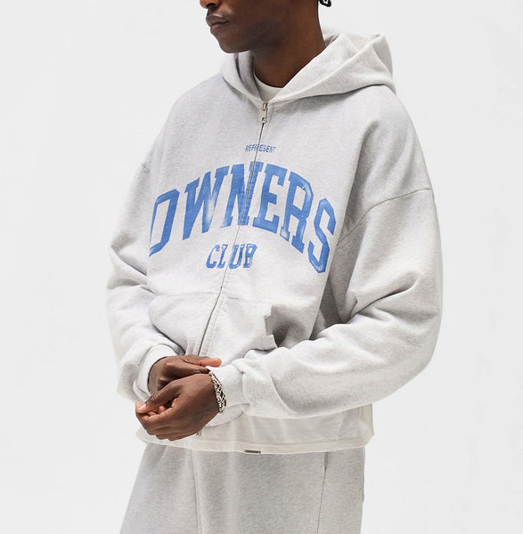 トップス everyone original logo zip up hoodie M
